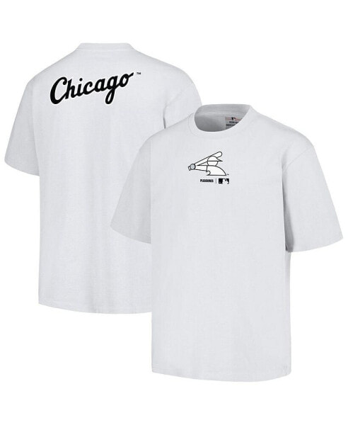 Men's White Chicago White Sox Mascot T-shirt