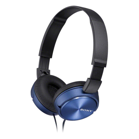 Sony MDR-ZX310AP - Headset - Head-band - Calls & Music - Blue - Binaural - 1.2 m