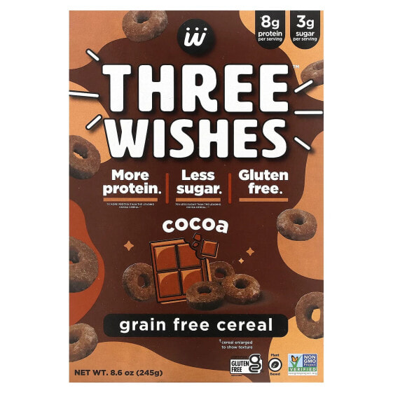 Grain Free Cereal, Cocoa, 8.6 oz (245 g)