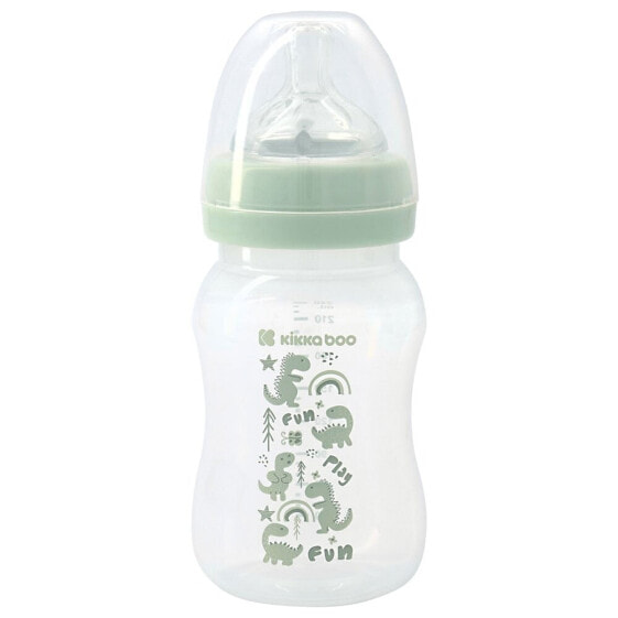 KIKKABOO Pp 240ml Dinosaur Feeding Bottle