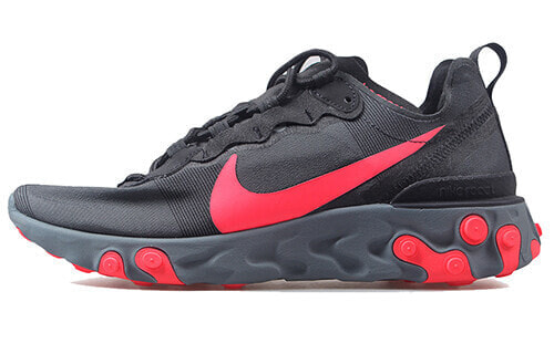 Обувь спортивная Nike React Element 55 Black Solar Red (BQ2728-002)