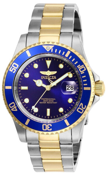 Часы Invicta Pro Diver Stainless Two-tone/Blue