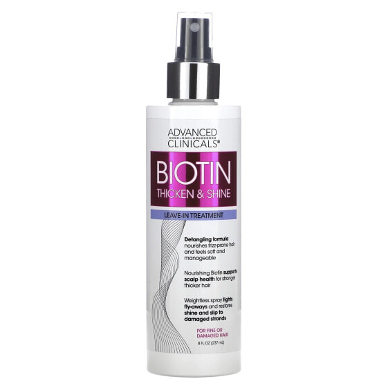 Biotin, Leave-In Treatment, 8 fl oz (237 ml)