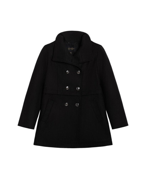 Пальто Jessica Simpson Double-Breasted Wool Coat