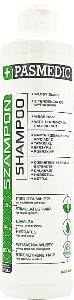 Shampoo mit Kalmus, Schachtelhalm und Brennnessel für geschwächtes und zu Haarausfall neigendes Haar