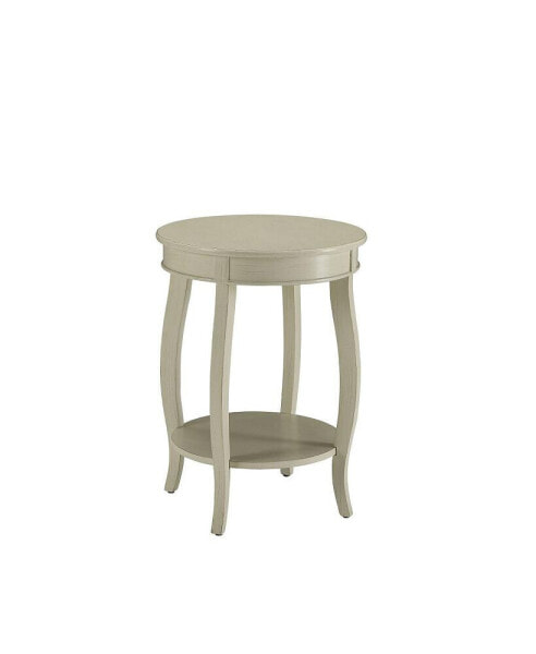 Aberta Side Table In Antique White