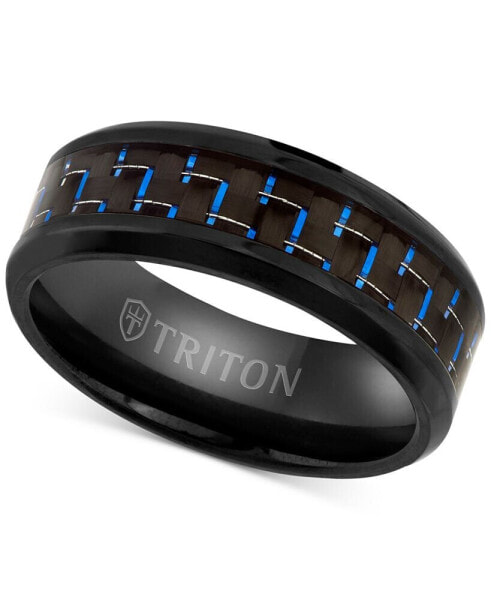 Кольцо Triton Blue Carbon Fiber Inlay Black Titanium