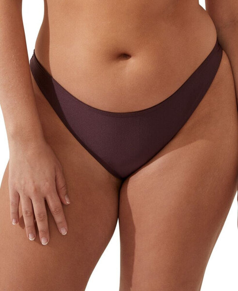 Women's Refined High Side Brazilian Bikini Bottoms