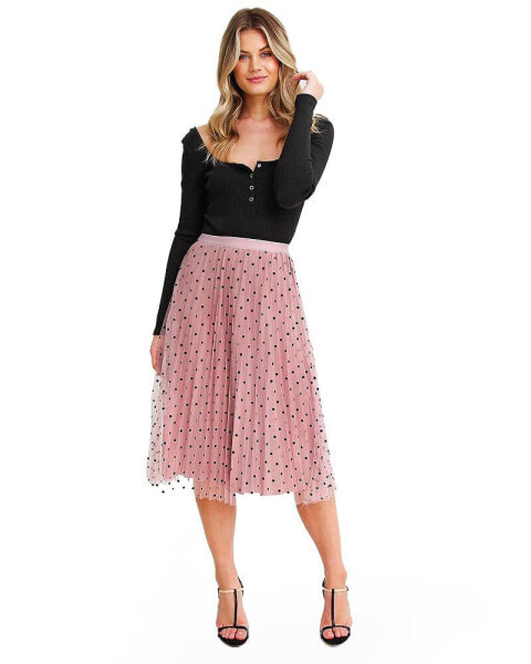 Women Mixed Feeling Reversible Skirt