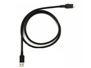 Кабель USB A - USB C 1 м Zebra CBL-TC5X-USBC2A-01 черный