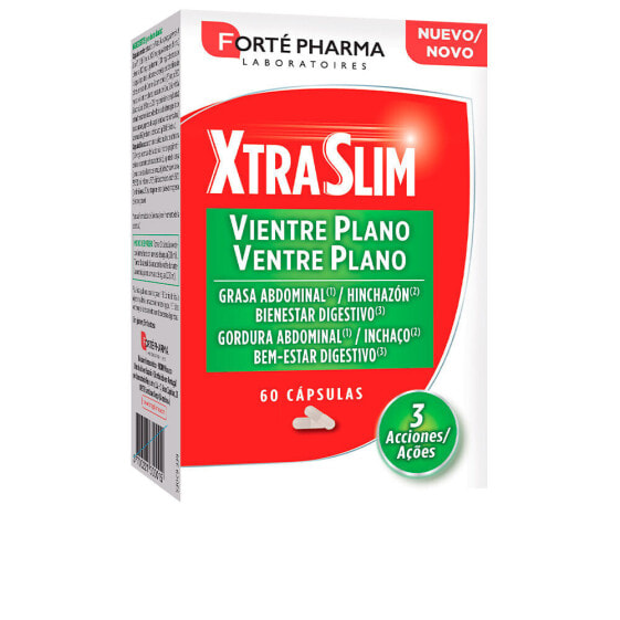 XTRASLIM vientre plano 60 cápsulas