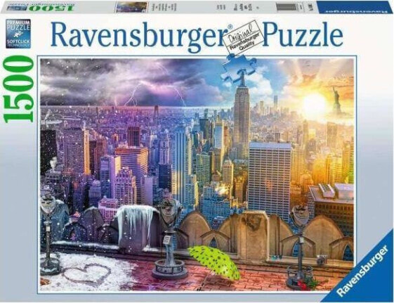 Ravensburger Puzzle 1500 el. Sezony w Nowym Jorku