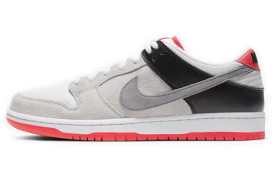 Кроссовки Dunk SB Low Infrared Orange Label (Серый, Черный)