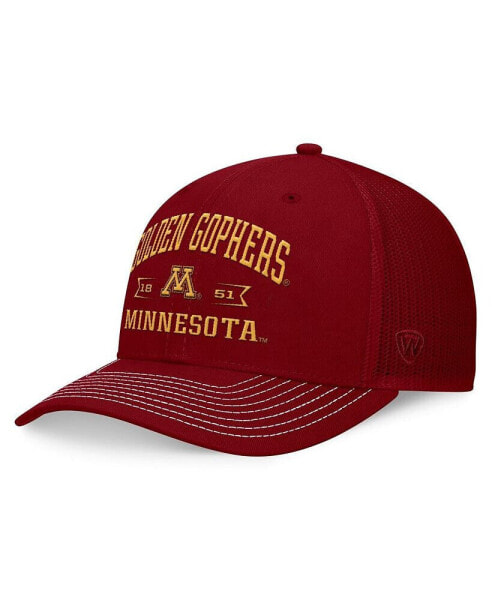 Men's Maroon Minnesota Golden Gophers Carson Trucker Adjustable Hat