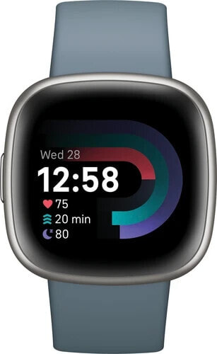 Fitbit Versa 4 Silver/Blue