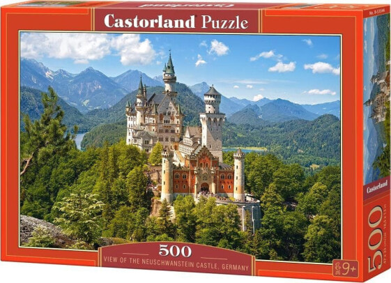 Castorland Puzzle 500 Zamek Neuschwanstein