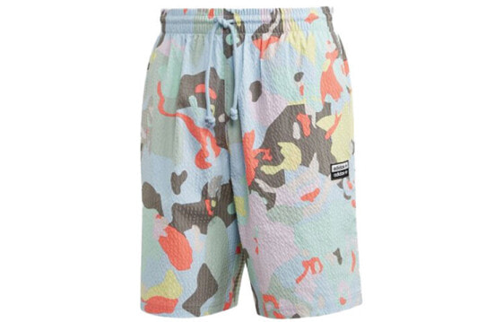 adidas originals三叶草 Fs Aop Short 抽绳运动短裤 男款 花色 / Шорты Adidas originals Fs Aop Short