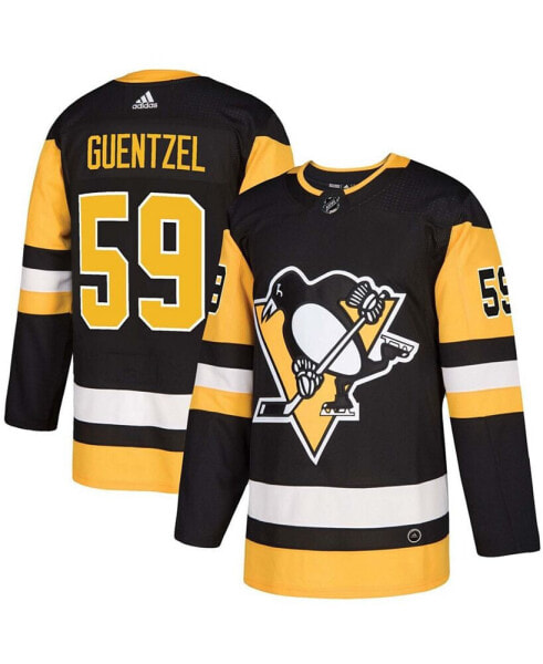 Men's Jake Guentzel Black Pittsburgh Penguins Authentic Player Jersey