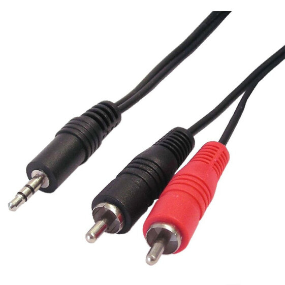 DCU Tecnologic Connection Audio Jack Stereo-2XRca M 3.5 M 1.5m