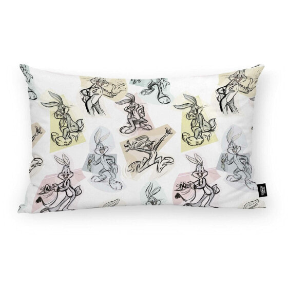 Cushion cover Looney Tunes Sketch Multicolour 30 x 50 cm