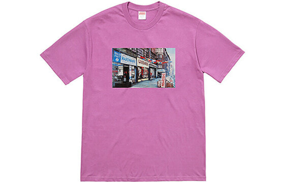 Supreme SS18 Hardware Tee Light Purple 印花短袖T恤 男女同款 紫色 送礼推荐 / Футболка Supreme SS18 Hardware Tee Light Purple T SUP-SS18-514