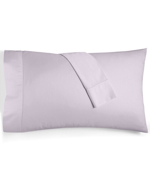 Sleep Luxe 800 Thread Count 100% Cotton Pillowcase Pair, Standard, Created for Macy's