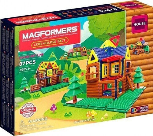 Magformers MAGFORMERS LOG HOUSE SET