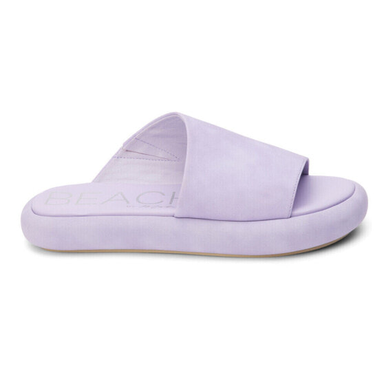 BEACH by Matisse Lotus Platform Slide Womens Purple Casual Sandals LOTUS-551