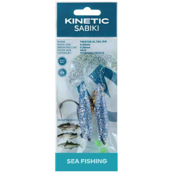 KINETIC Sabiki Twister XL Tail sabiki rig