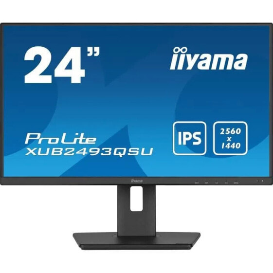 PC-Bildschirm IIYAMA XUB2493QSU-B5 24 IPS LED WQHD 2560 x 1440 4 ms 60 Hz HDMI DP