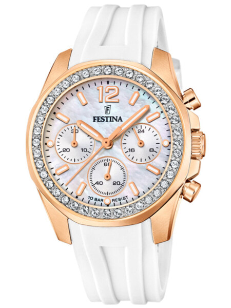 Festina F20611/1 Boyfriend Chronograph Ladies Watch 38mm 10ATM