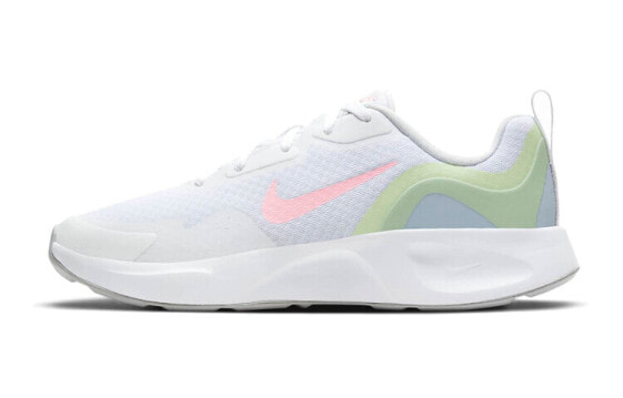 Кроссовки Nike Wearallday GS White/Green/Pink