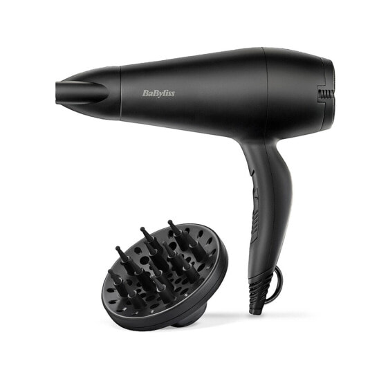 Фен Babyliss D215DE Распылитель Чёрный 2000 W (2 штук)