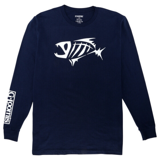 Футболка G.LOOMIS Long Sleeve Cotton Tee Navy SM