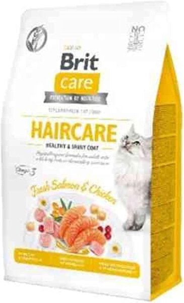 VAFO Praha s.r.o. Brit Care Cat Haircare 7 kg Sano and Shiny Coat GF Wet Food