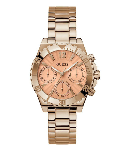 Women's Analog Rose Gold-Tone Stainless Steel Watch 38mm