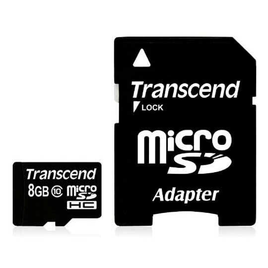 KSIX Trascendend Micro Sdhc 8 Gb Class 10 Adapter memory card