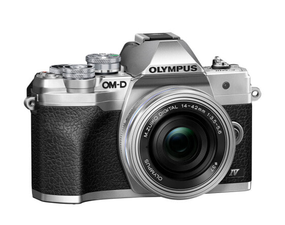 Olympus OM-D E-M10 Mark IV + ED 14-42mm F3.5-5.6 EZ - 20.3 MP - 5184 x 3888 pixels - Live MOS - 4K Ultra HD - Touchscreen - Silver