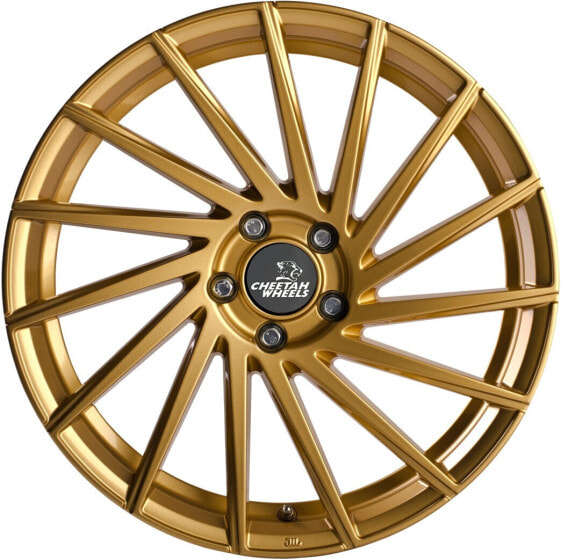Колесный диск литой золотой Cheetah Wheels CV.02R 8x18 ET35 - LK5/112 ML66.5 Авто Шины и диски Колесные диски
