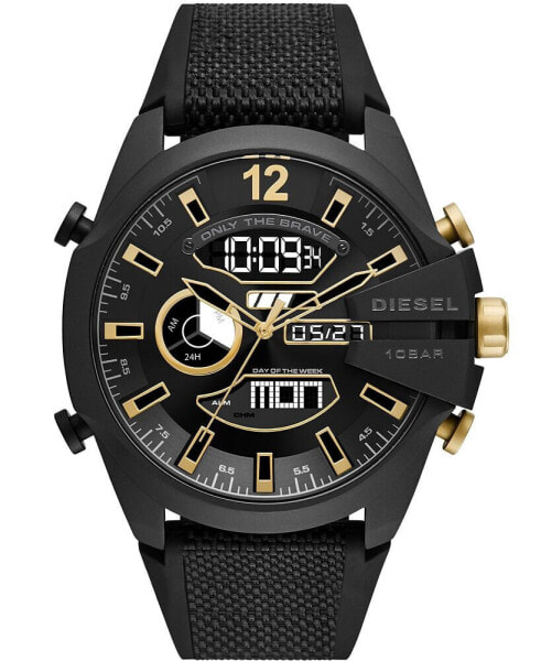 Наручные часы Diesel MS9 Three-Hand Date Gold-Tone Stainless Steel & Necklace Set