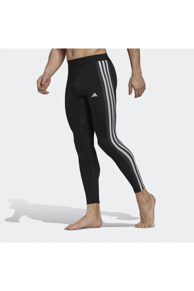Тренировочные брюки Adidas Techfit 3-полоски