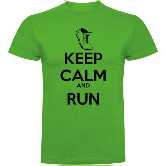 KRUSKIS Keep Calm And Run short sleeve T-shirt