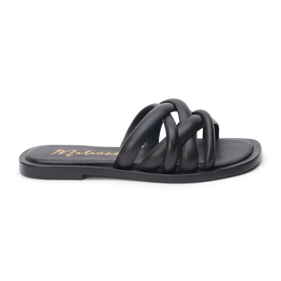 Matisse Roy Slide Womens Black Casual Sandals ROY-001