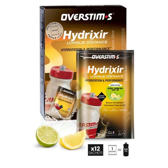 OVERSTIMS Hydrixir 54g 12 Units Lemon&Green Lemon