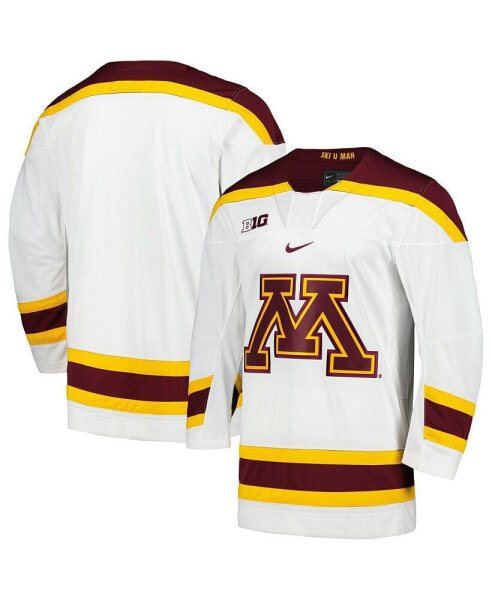 Men's White Minnesota Golden Gophers Replica Jersey