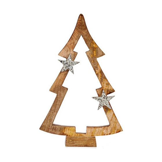 Новогодняя ёлка Силуэт 6,5 x 39 x 23 cm Деревянный Коричневый