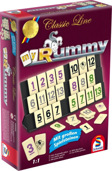 Развлекательная настольная игра Schmidt Spiele Classic Line MyRummy