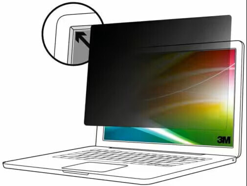 3M BPTMS002 - 33 cm (13") - 3:2 - Notebook - Frameless display privacy filter - Glossy - Anti-glare - Anti-radiation - Anti-reflective