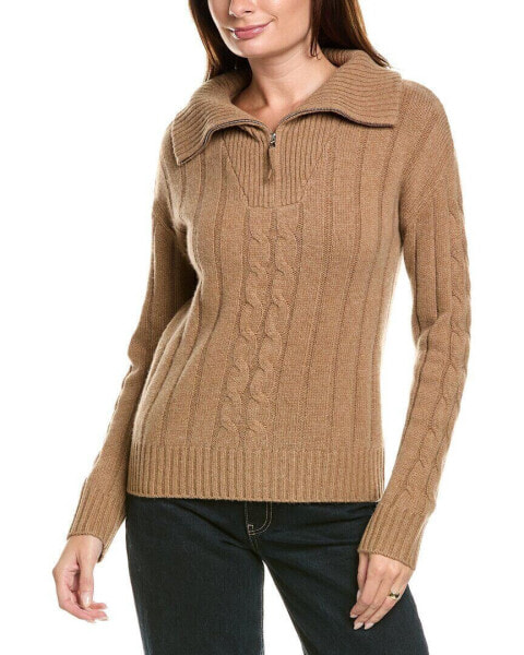 Kier+J Wool & Cashmere-Blend Pullover Women's