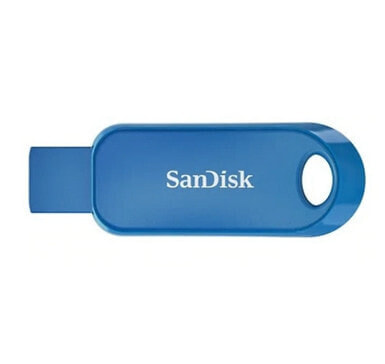 SanDisk Cruzer Snap - 32 GB - USB Type-A - 2.0 - Slide - 6.1 g - Blue